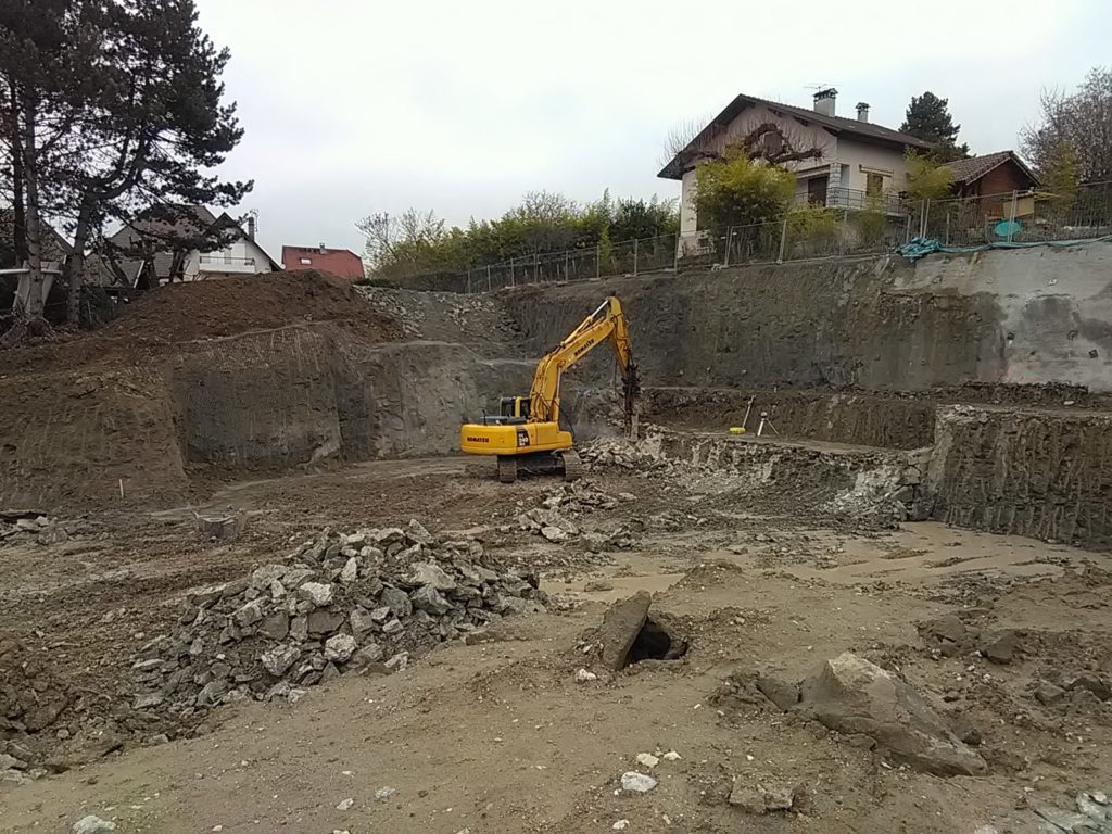 Réalisation projet GeoProcess à Annecy la Vieux
